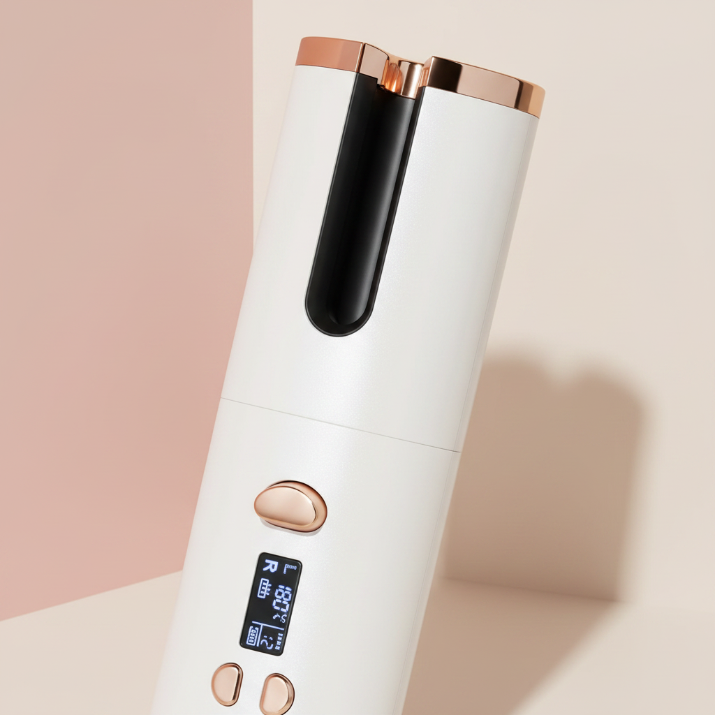 Detail - White Curler